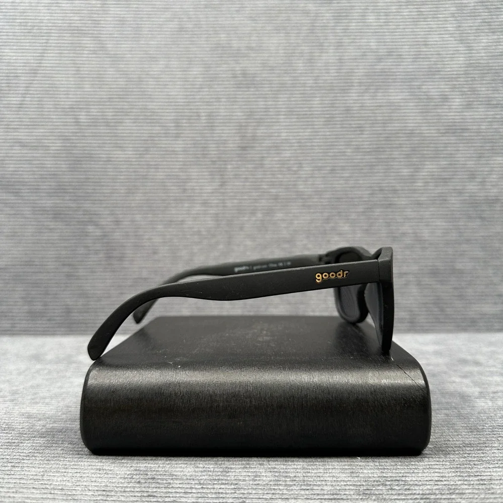 Goodr Mick and Keith's Midnight Ramble Y2K Sunglasses Black Blue Mirror OG D1